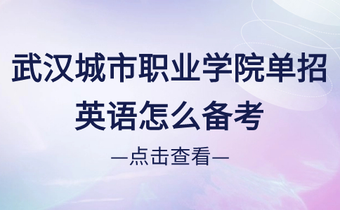 武汉城市职业学院单招